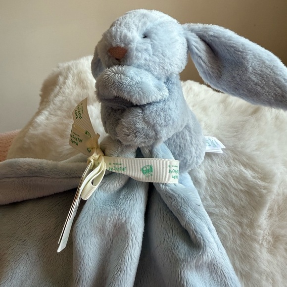 NWT JELLYCAT Personalized Bashful Blue
Bunny Soother - Picture 6 of 10